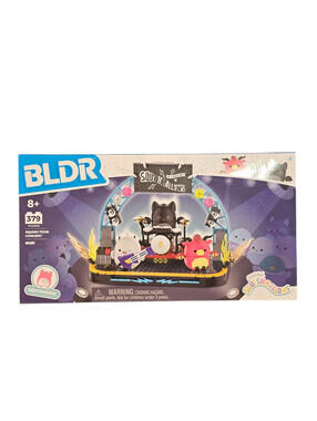 NEW BLDR Squishmallows Squish Tour Concert Stage Playset 379PCS Jazwares Kids